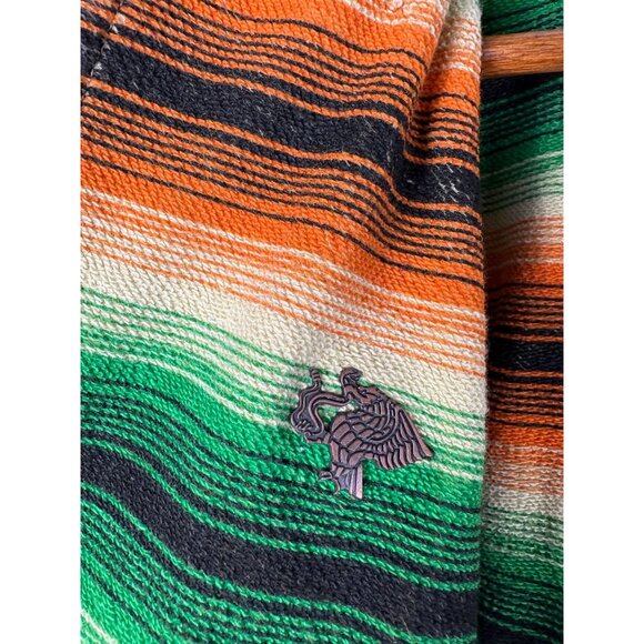 VTG Circa Hecho de Sangre Reversible Hooded  Skater Surfer Zip Jacket Men's XL - Picture 10 of 15